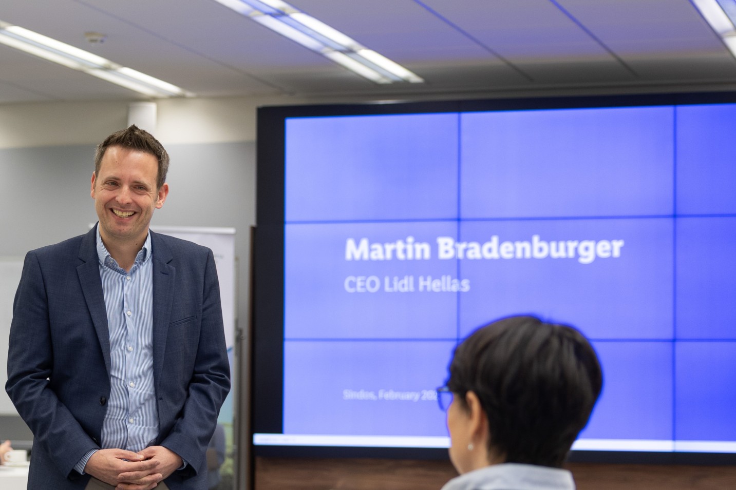 Martin Brandenburger, CEO of Lidl Hellas/Cyprus